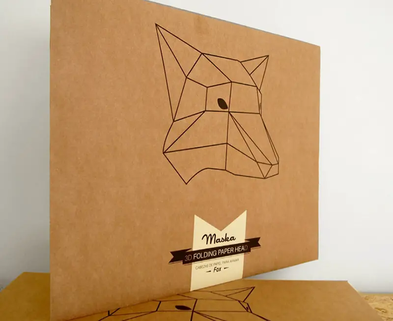 Mask packaging for soroche labs