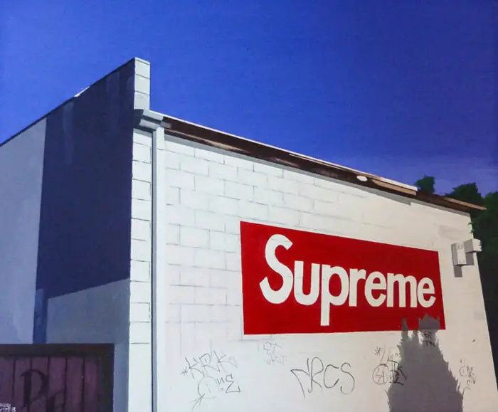Supreme Wall on Fairfax by John Tierney painting