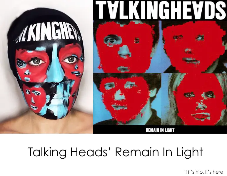 Talking Heads face and album IIHIH