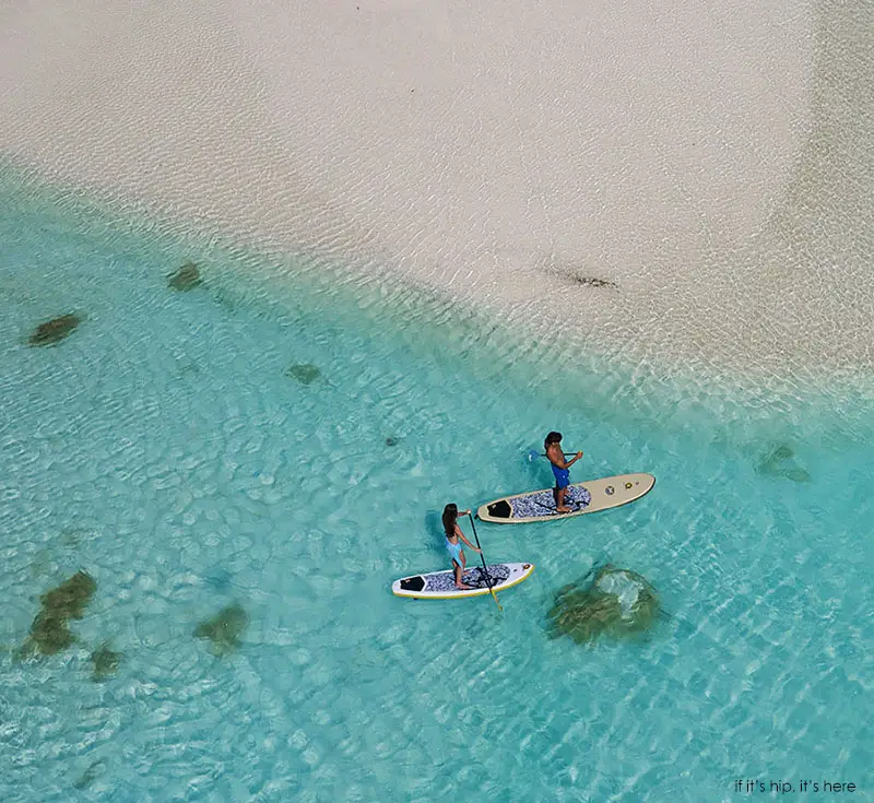 The Brando resort kayaks IIHIH