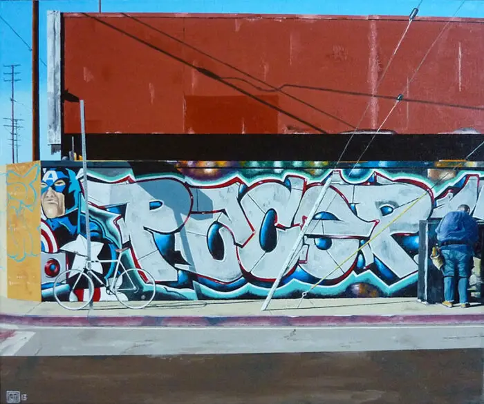 This is Not Graffiti, is it? (LA) john tierney
