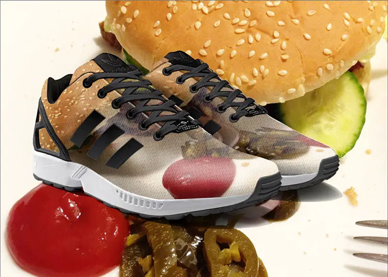 adidas photo print burger IIIHIH