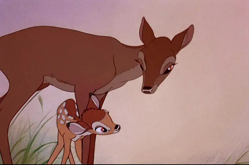 bambi and mom 1942
