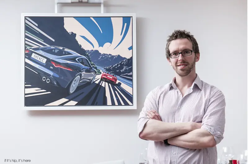 jaquar f type art tim layzell IIHIH3