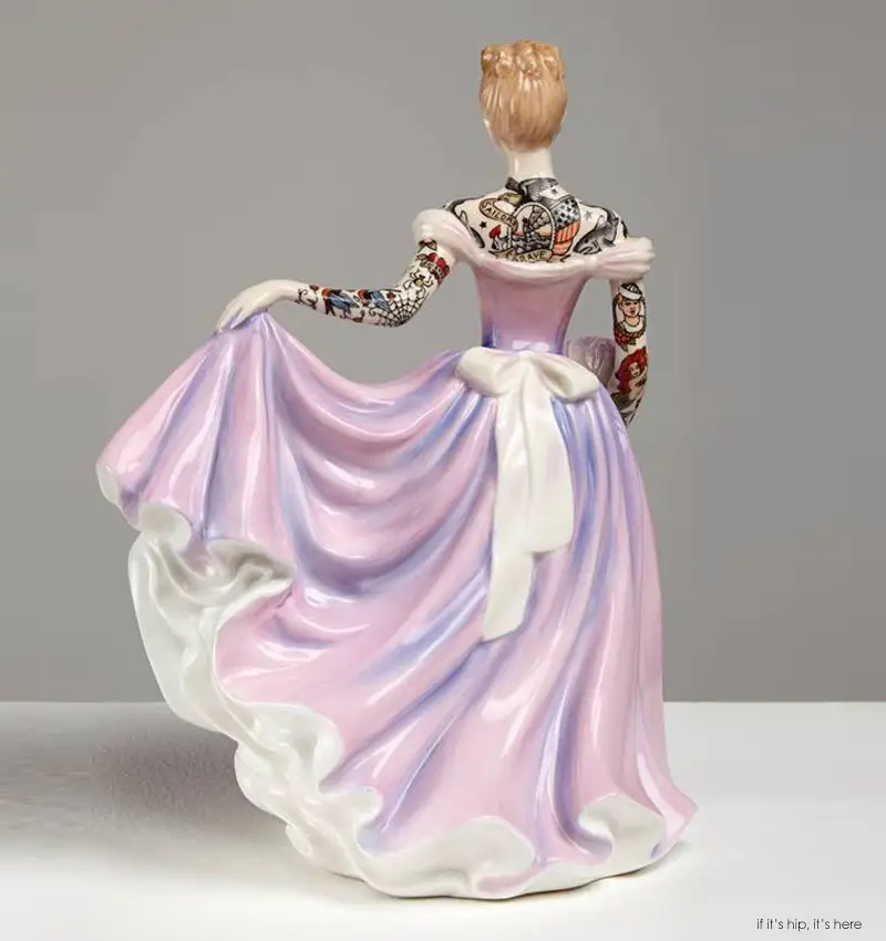 jessica harrison tattooed porcelain figurines