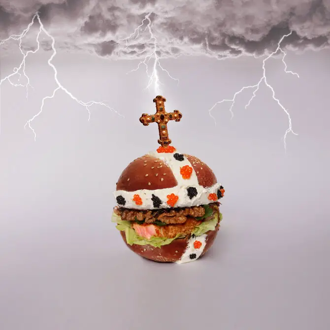 pope burger