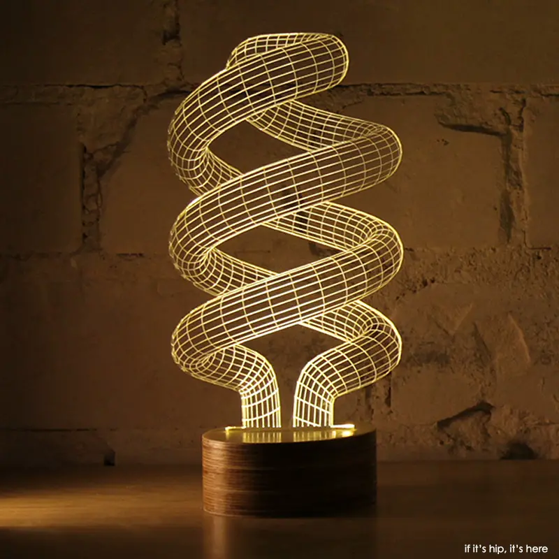 spiral LED lamp IIHIH