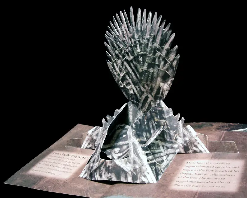 GoT pop up iron throne IIHIH