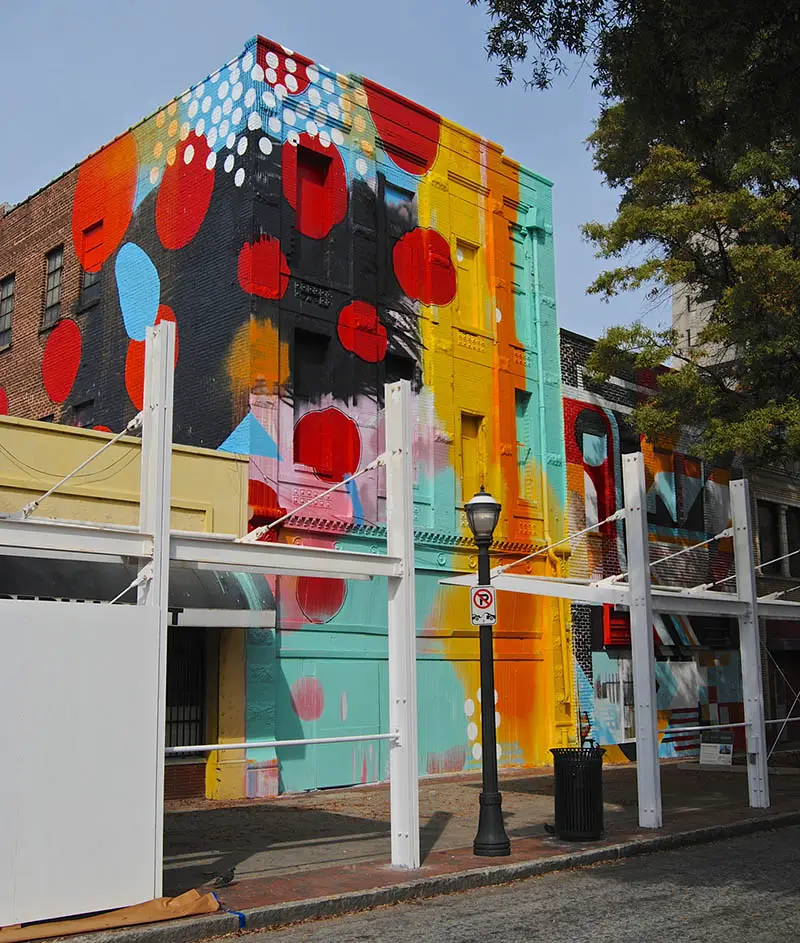 Public work commissioned for the South Broad Mural project