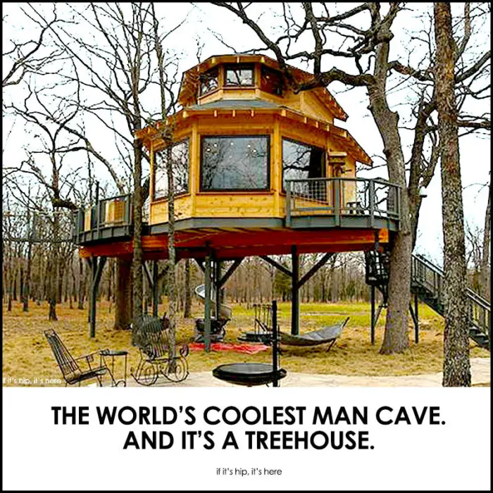 Read more about the article The World’s Coolest Man Cave. And It’s A Treehouse.