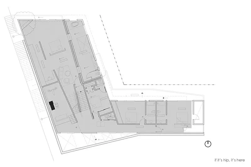 Mulholland Home Domaen lower floor plans IIHIH