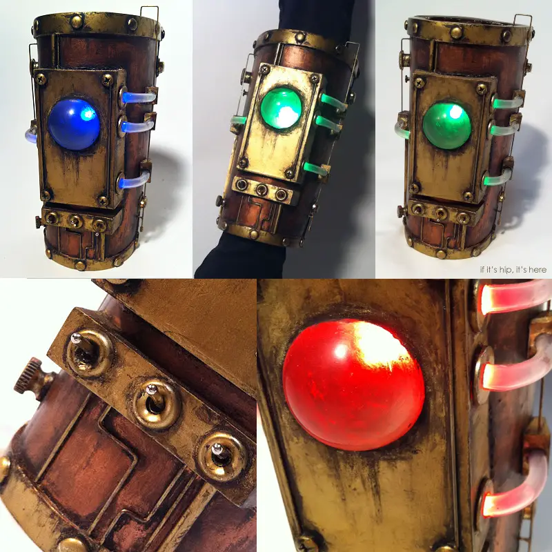 Steampunk Bracer for arm devin smith IIHIH