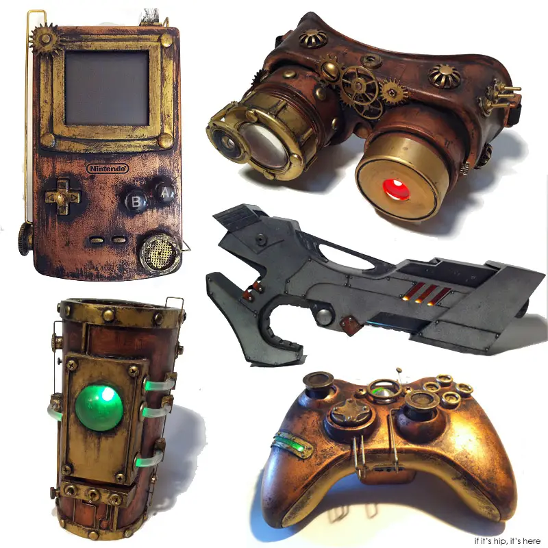 Steampunk Sculptures ganged IIHIH