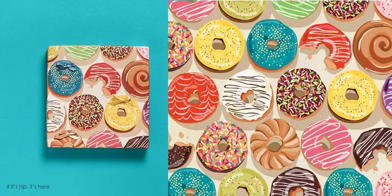 donut wrapping paper IIHIH