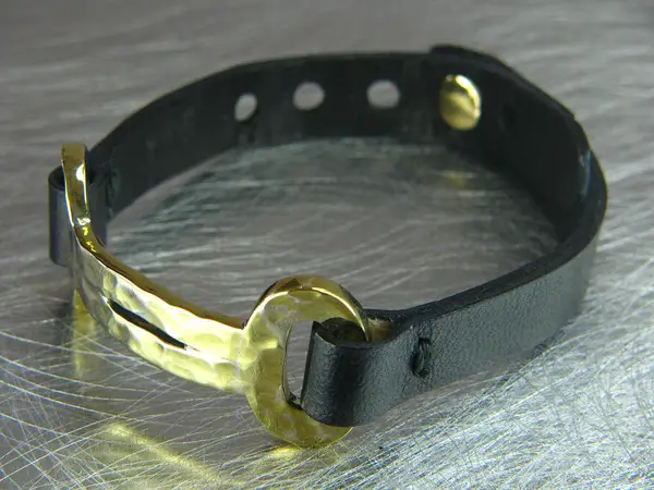 forged brass bracelet