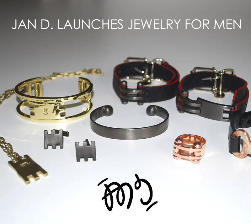 Read more about the article Hip and Hand-Forged, Jan D Launches Jewelry For Men.