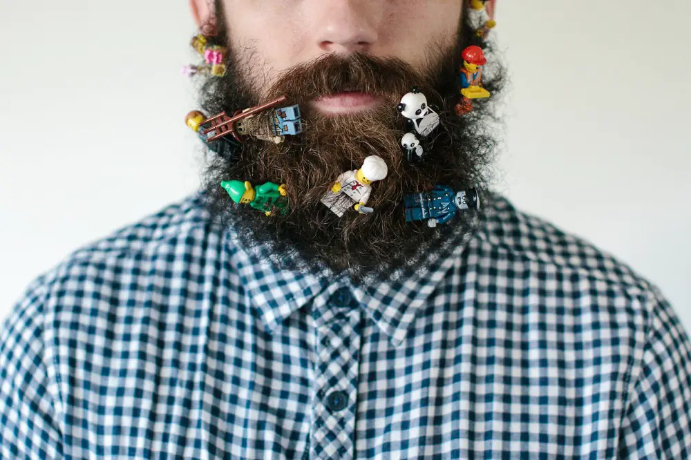 beard with LEGO minifigs
