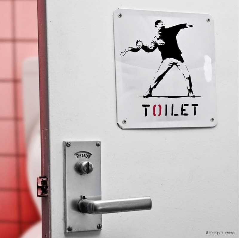 Banksy toilet sign IIHIH
