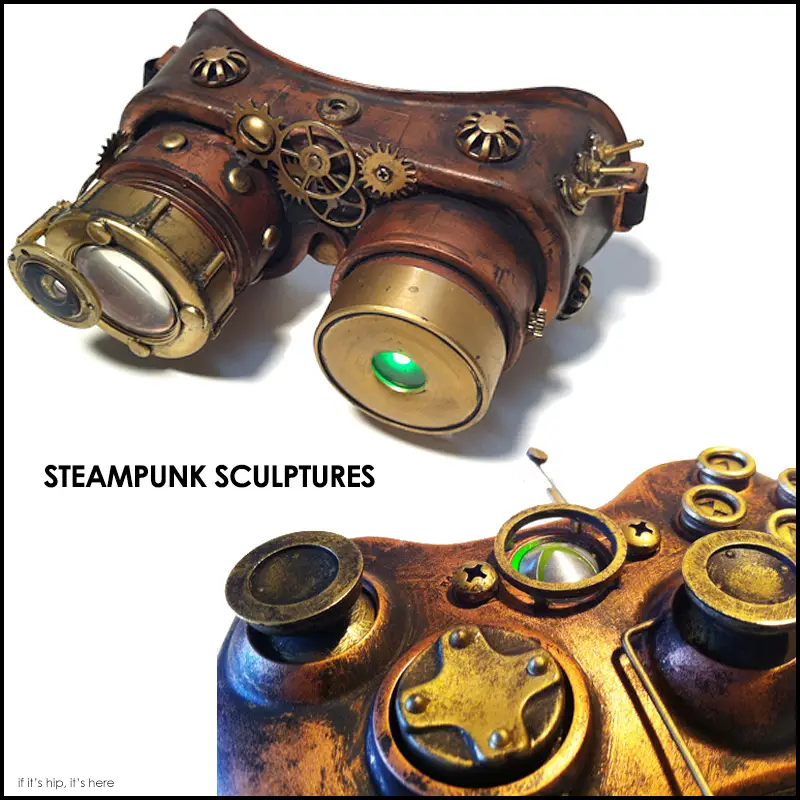 DEVIN SMITH Steampunk Sculptures if it hip its here