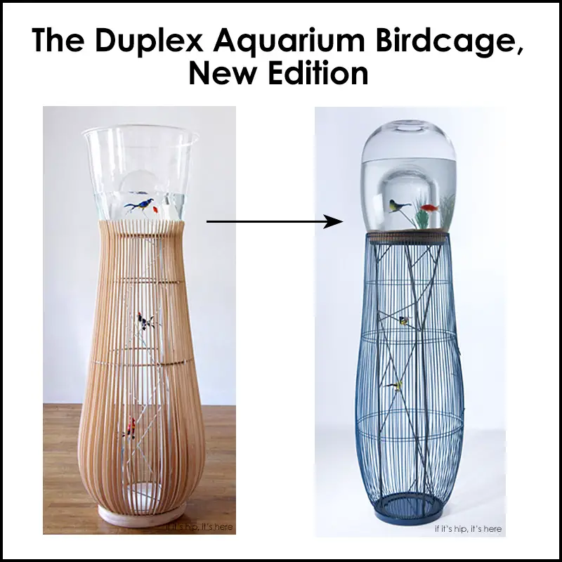 Duplex Aquarium Birdcage