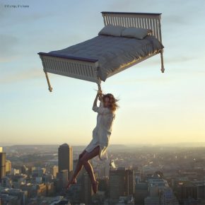 IKEA ‘Beds’ Features Airborne Mattresses, Flying Dogs and The Tempest.