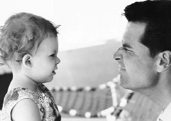 James Garner and daughter gigi 