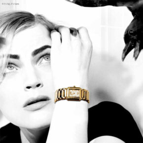 Kate Winslet and Hitchcock’s The Birds launch Watches of Switzerland’s new London Store.