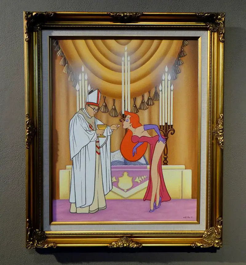 the pope and jessica rabbit