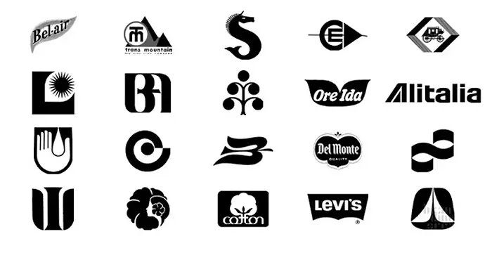 Early logos by Landor and Associates