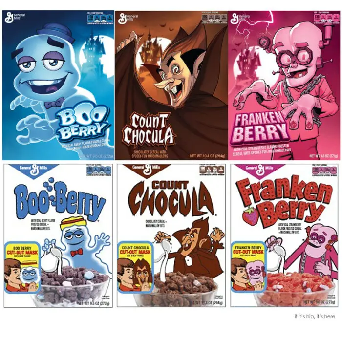 General Mills Monster Cereals redesign hero IIHIH