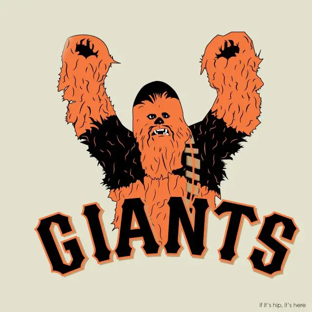MLB x StarWars  SF Wookiee Giants IIHIH