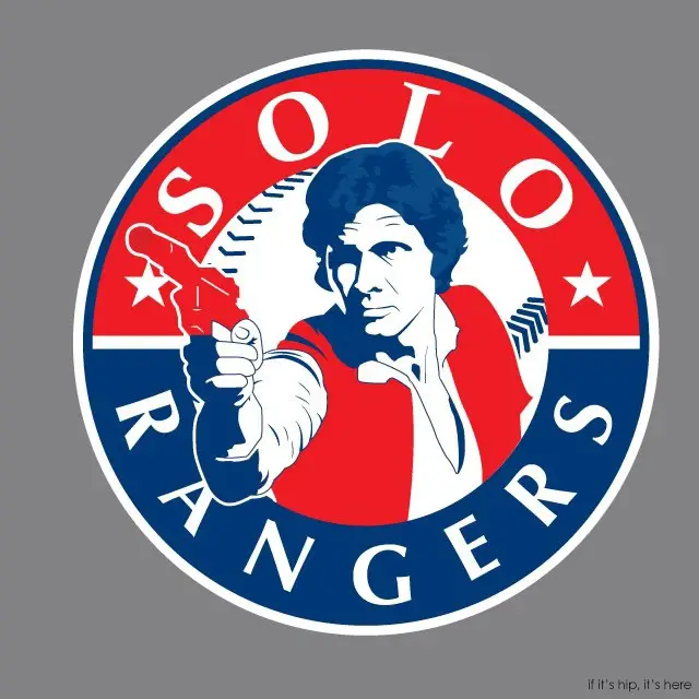 MLB x StarWars series - Han Solo Rangers IIHIH