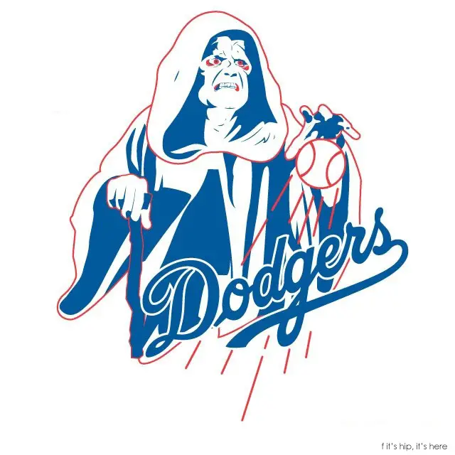 MLB x StarWars series The LA Emperor Dodgers IIHIH