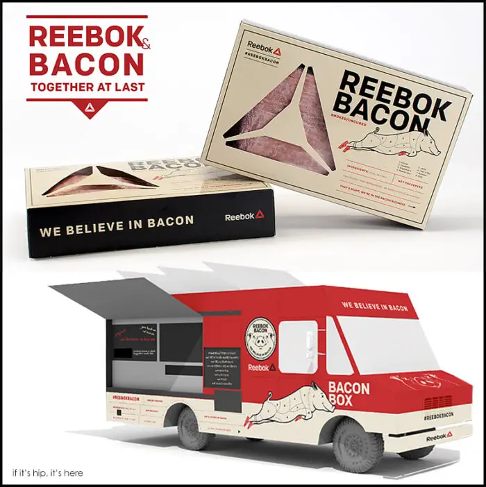 Read more about the article Reebok Bacon: A Tasteful Cross Promotion Cooked Up by Venables Bell & Partners.