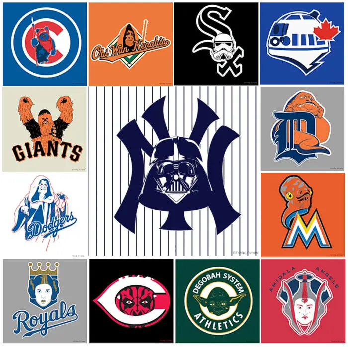 Star Wars x MLB Logos hero IIHIH