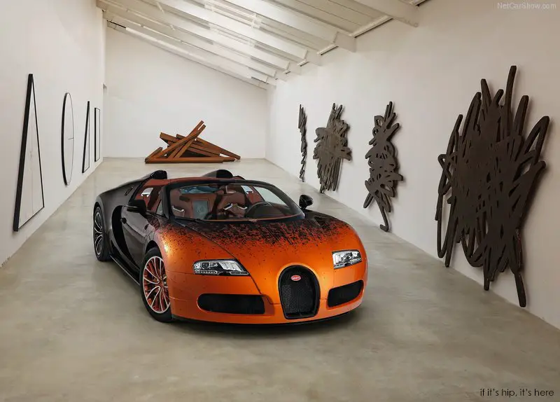 bernar venet bugatti amongst art IIHIH