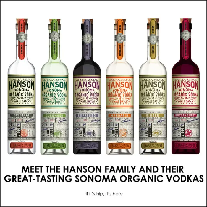 hanson of sonoma organic vodka
