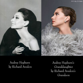 Hepburn and Avedon Together Again – Only This Time It’s Their Grandchildren.