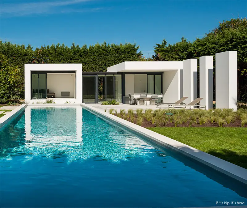 Modern Pool House In Basque Country