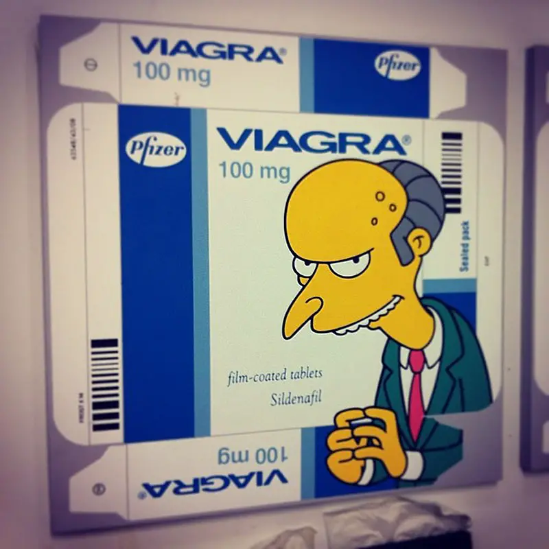 mr burns viagra full painting ben frost IIHIH