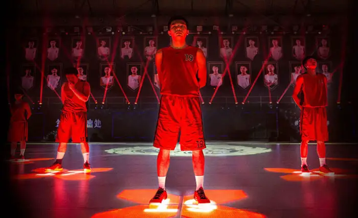 nike led court AKQA Rise 1