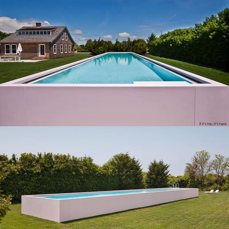 Pink Corian Pool