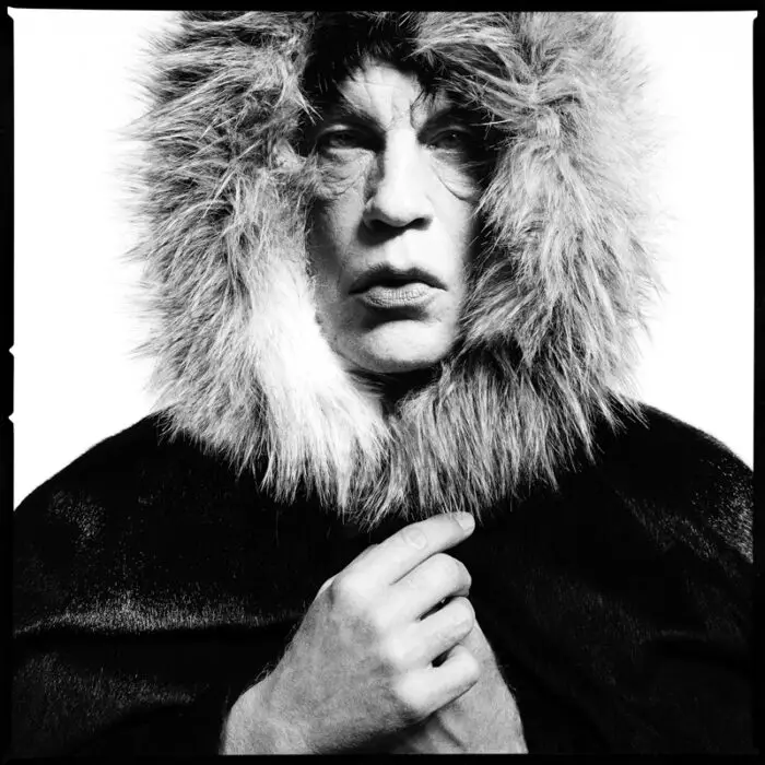 David_Bailey___Mick_Jagger_Fur_Hood_(1964),_2014