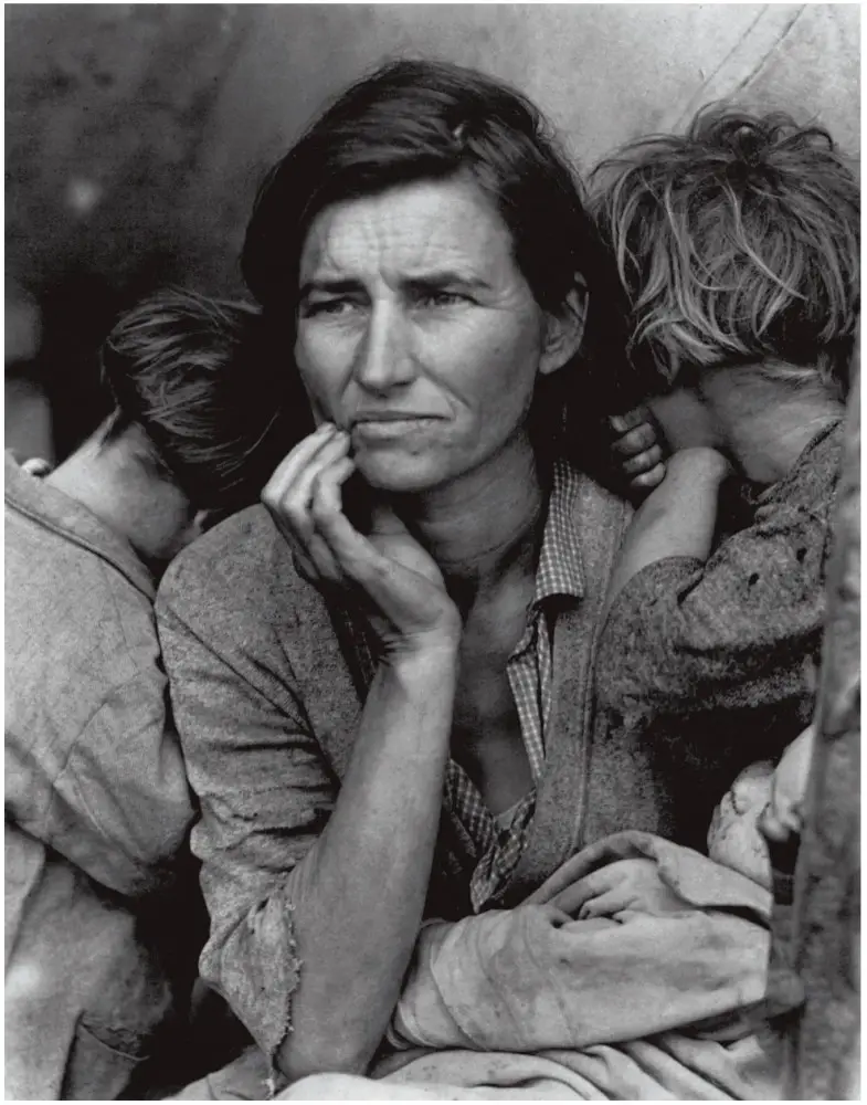 Dorothea Lange, Migrant Mother (original)