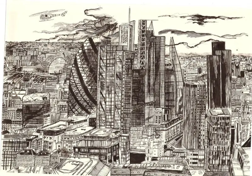 John Dolan, Skyscrapers, 2014
