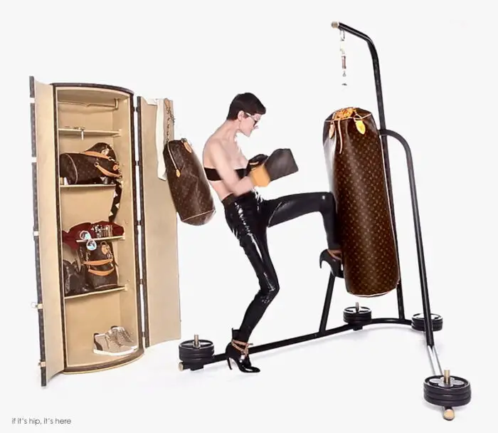 LV punching bag karl lagerfeld