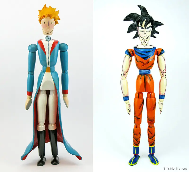 Le Petit prince and Goka Dragon ball dolls IIHIH