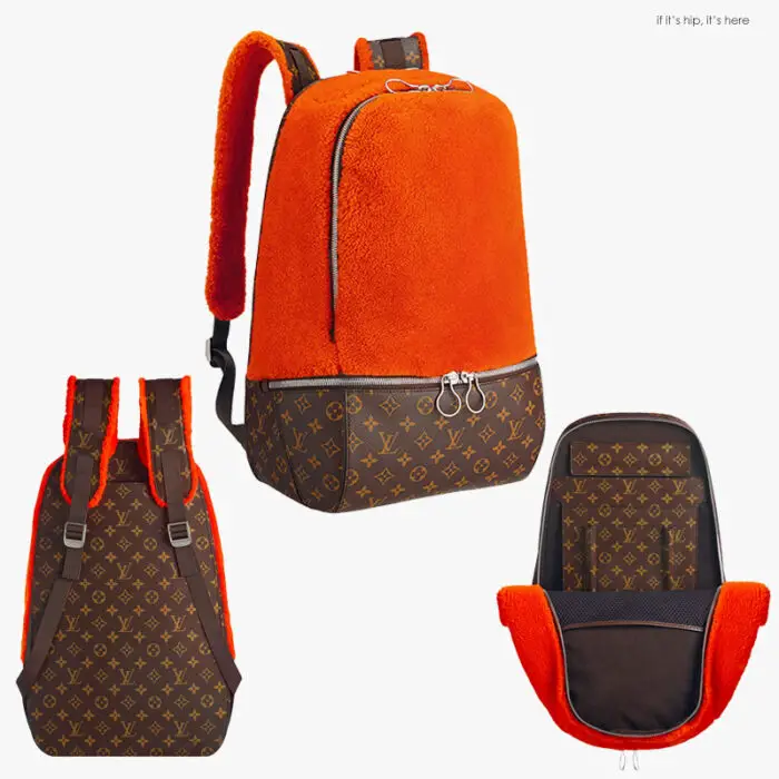 Marc Newsom fleece backpack for LV IIHIH