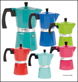Percolate In Style With Pantone Universe Coffee Pots.