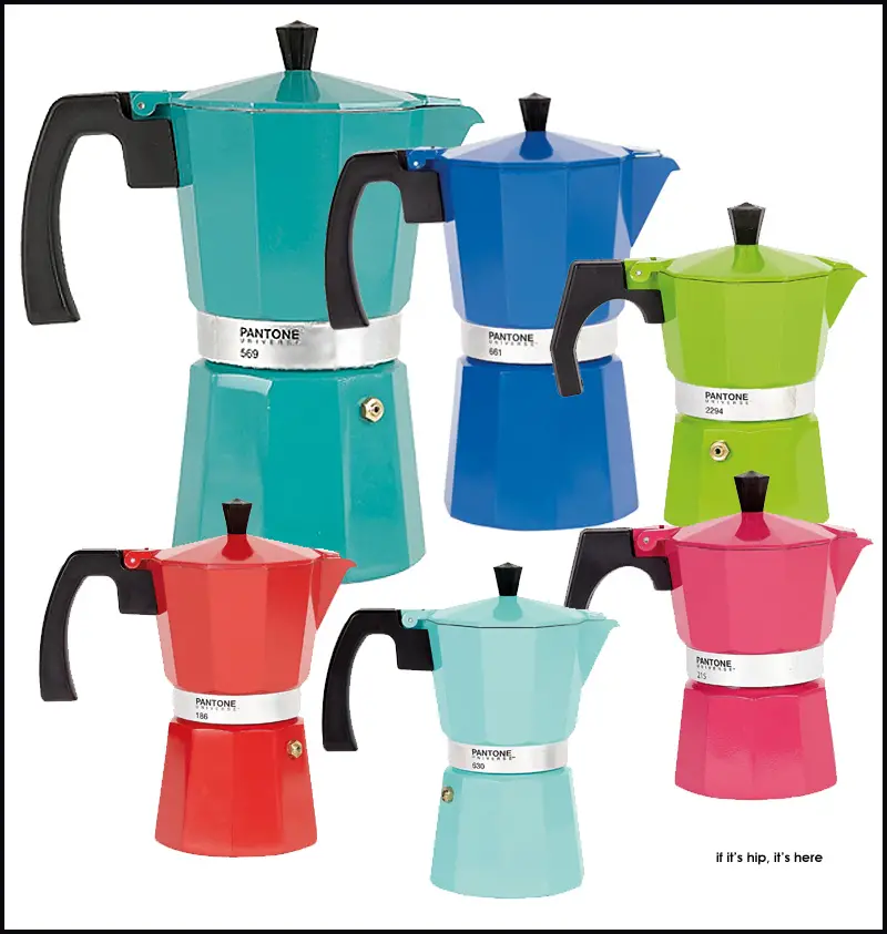 Pantone Universe Coffee Pots